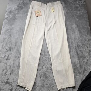 NWT Tommy Bahama Chino Pants Mens 38 Spray Silk Pleated Front Classic Outdoor